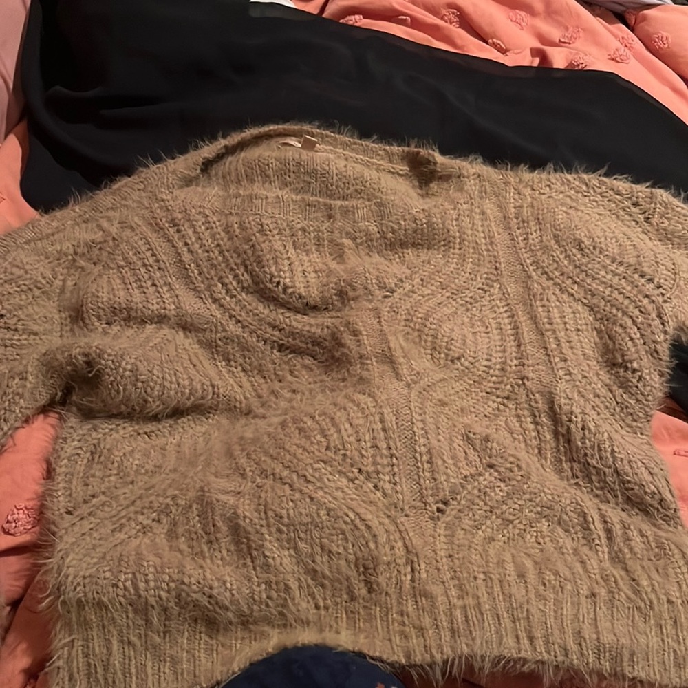 Philosophy fur sweater